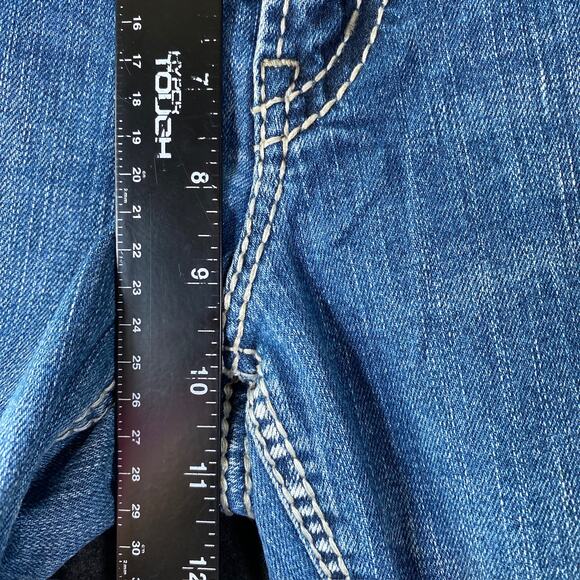 Silver Womens Jeans Blue Denim Suki Surplus Embroidered Stretch 29x32 (30x30.5) - Picture 6 of 10